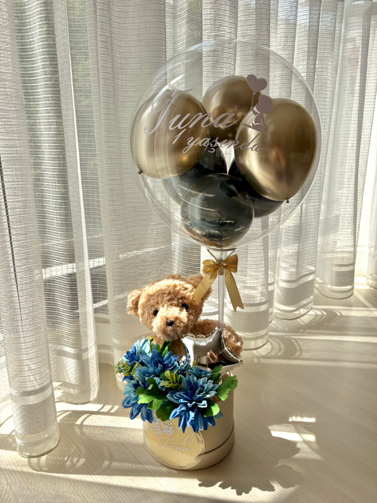 Ayıcıklı Balon Box